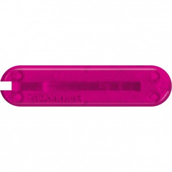 Задняя накладка для ножей VICTORINOX C.6205.T4 58 мм пластиковая полупрозрачная розовая